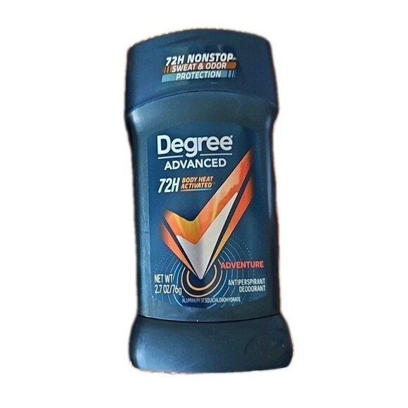 Degree Men Advanced Antiperspirant Deodorant - Nonstop, 2.7 oz 1 Stick NEW - Picture 1 of 4